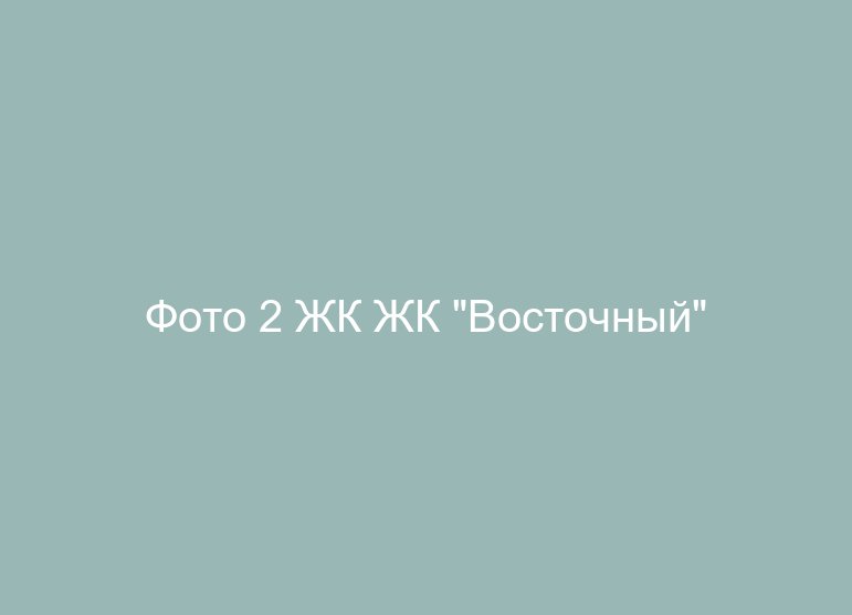 Фото 2 ЖК ЖК "Восточный"